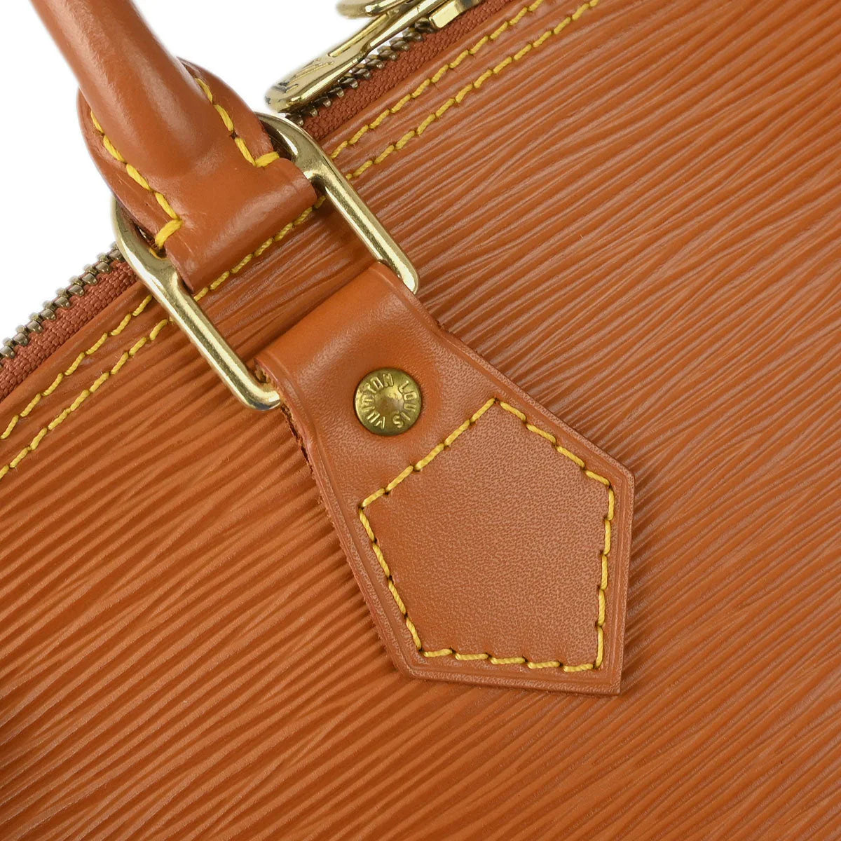 Louis Vuitton 1998 Brown Epi Alma Handbag M52148
