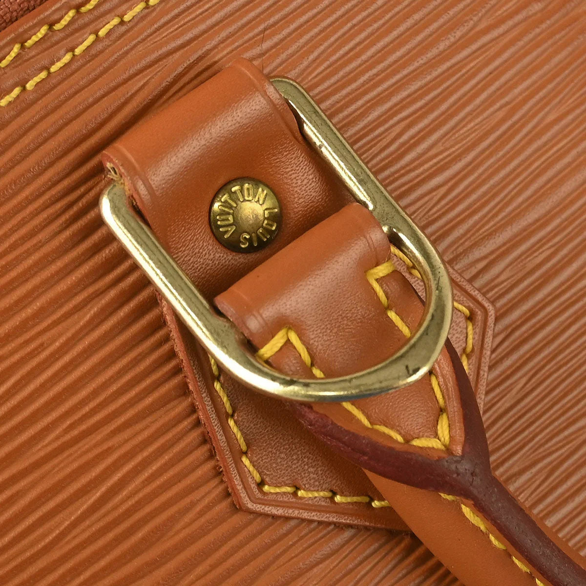 Louis Vuitton 1998 Brown Epi Alma Handbag M52148