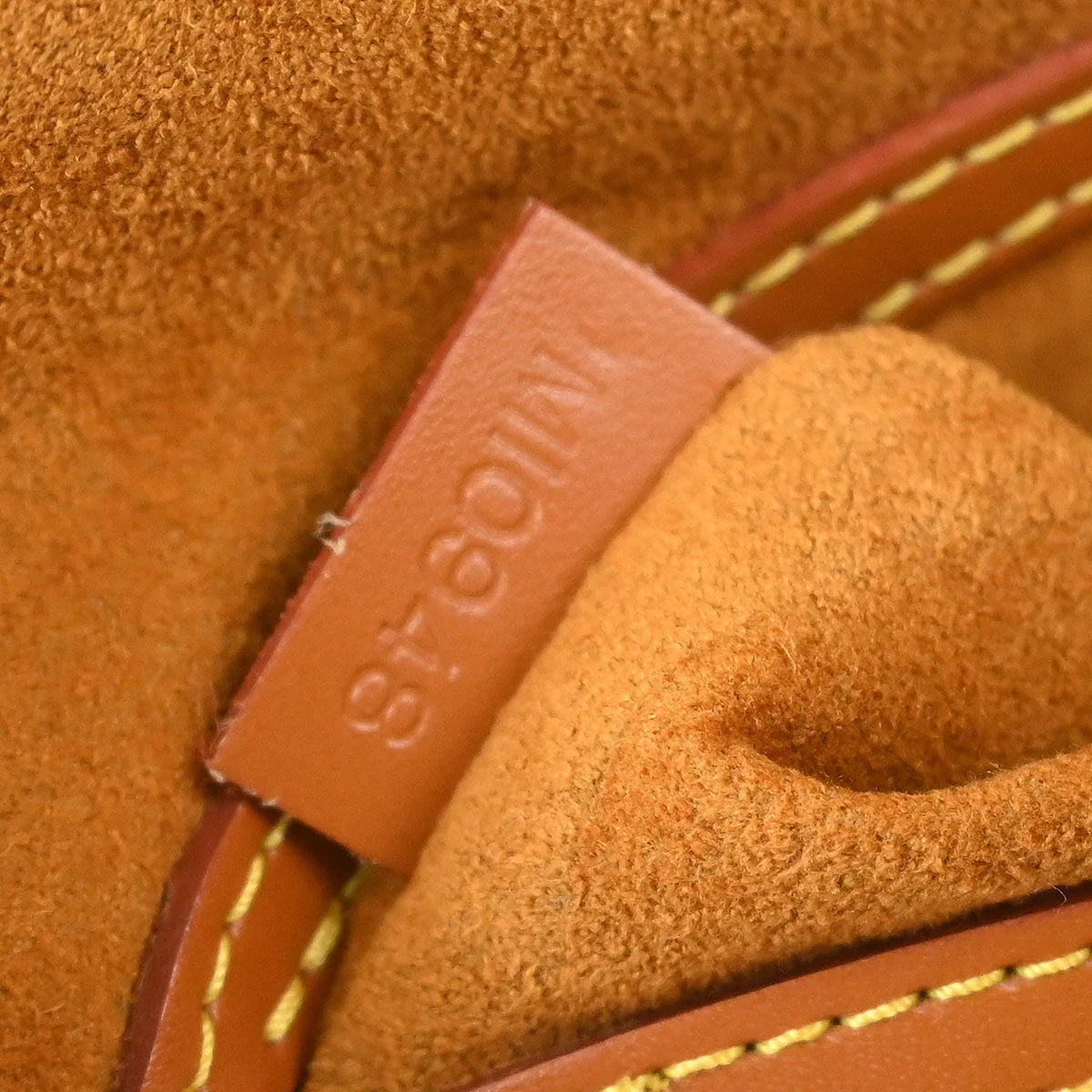 Louis Vuitton 1998 Brown Epi Alma Handbag M52148