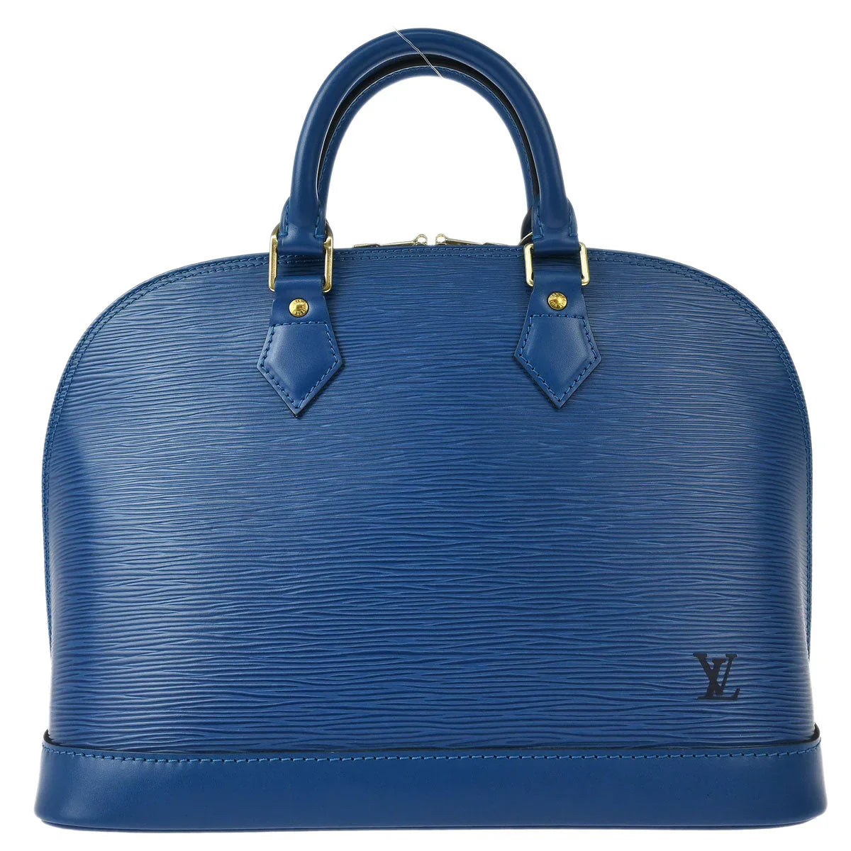Louis Vuitton 1998 Blue Epi Alma Handbag M52145