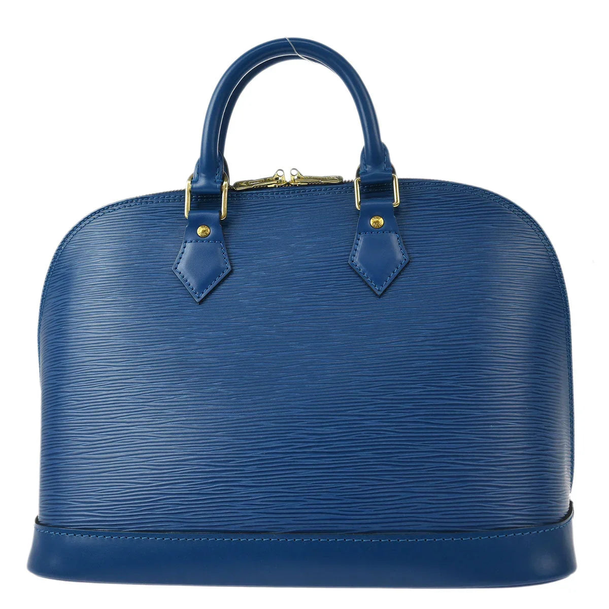 Louis Vuitton 1998 Blue Epi Alma Handbag M52145