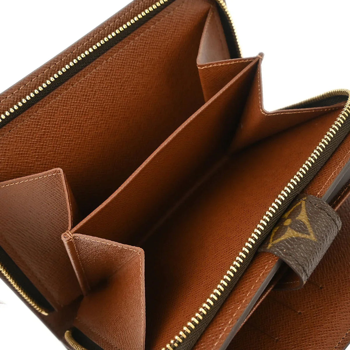 Louis Vuitton 2006 Monogram Porte Papier Wallet M61207