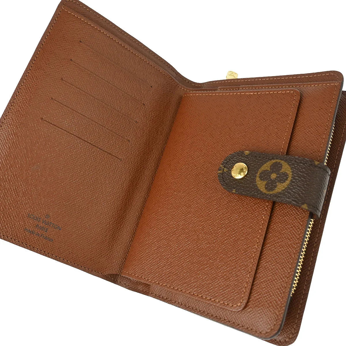 Louis Vuitton 2006 Monogram Porte Papier Wallet M61207