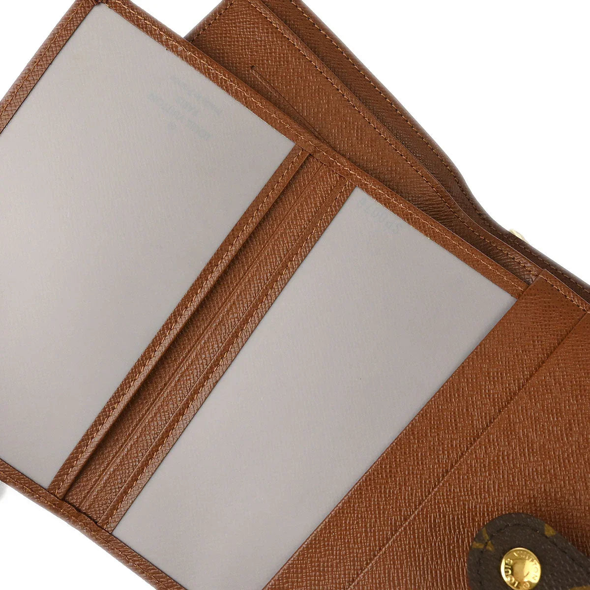Louis Vuitton 2006 Monogram Porte Papier Wallet M61207