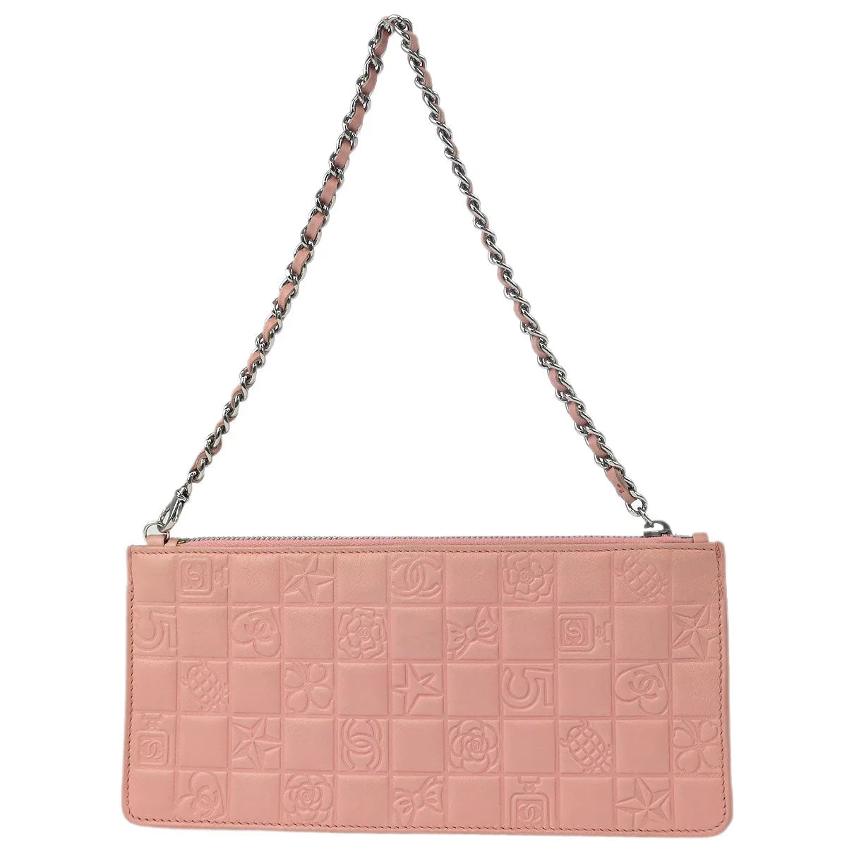 Chanel 2004-2005 Pink Lambskin Icon Handbag
