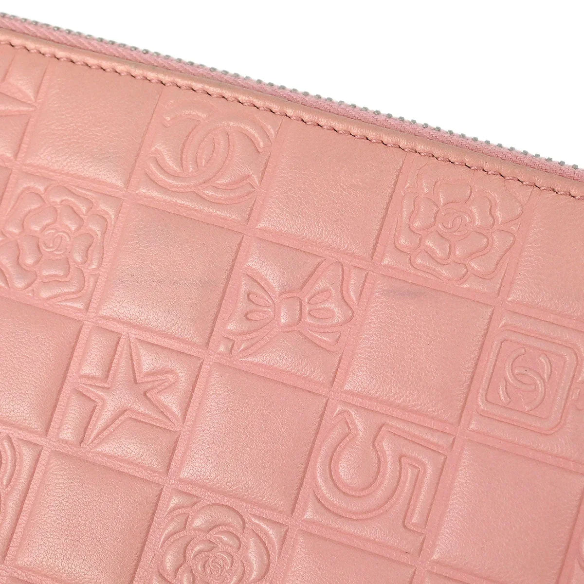 Chanel 2004-2005 Pink Lambskin Icon Handbag
