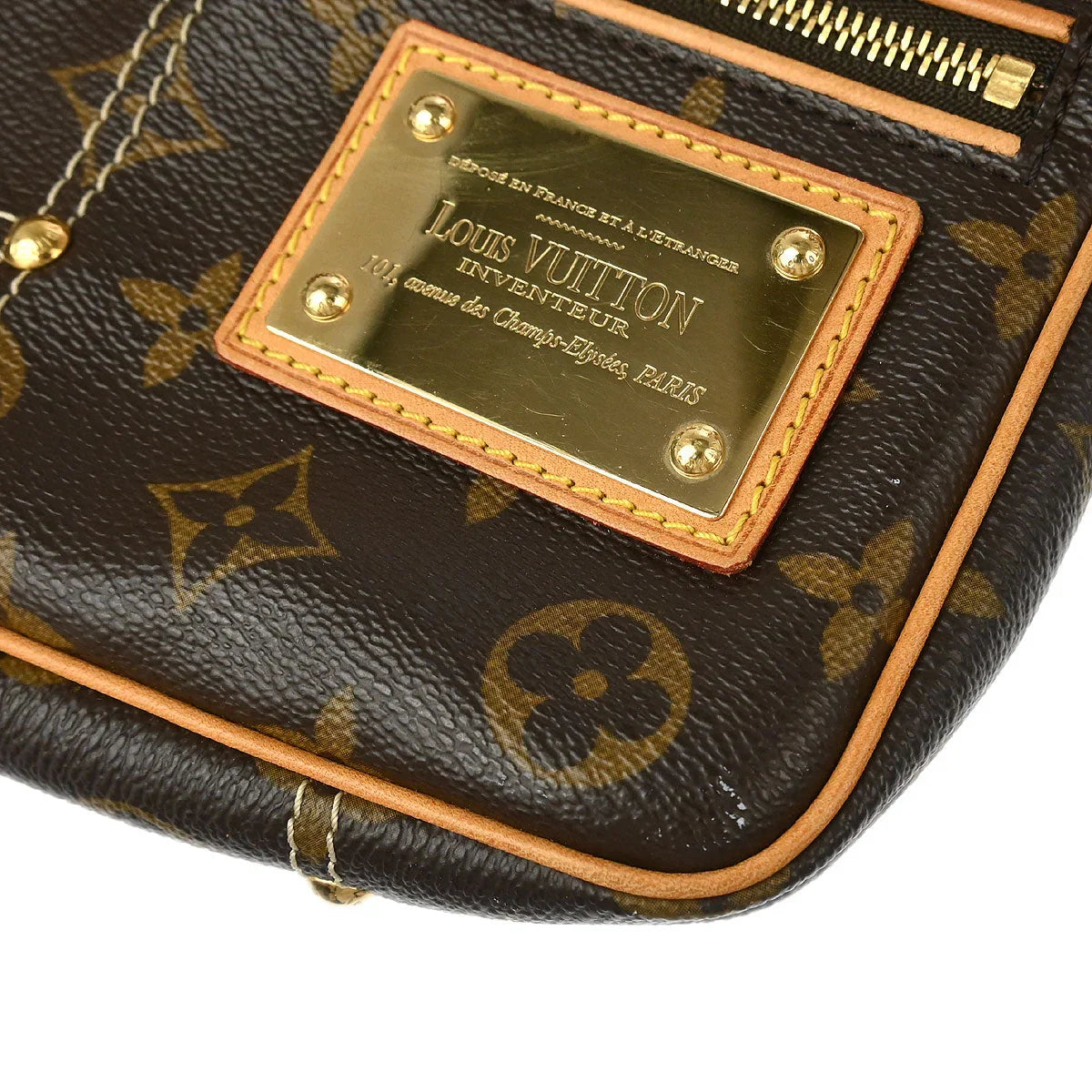 Louis Vuitton 2007 Monogram Rivet Pochette Accessoires Handbag M40141