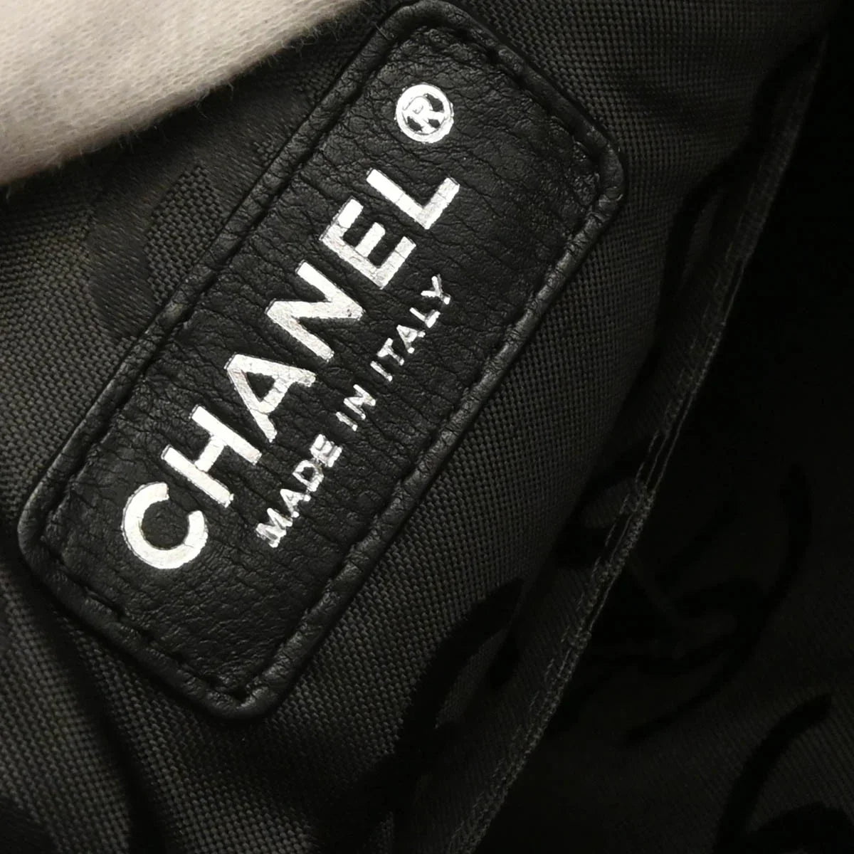 Chanel 2005-2006 Pink Black Calfskin Cambon Ligne Crossbody Bag