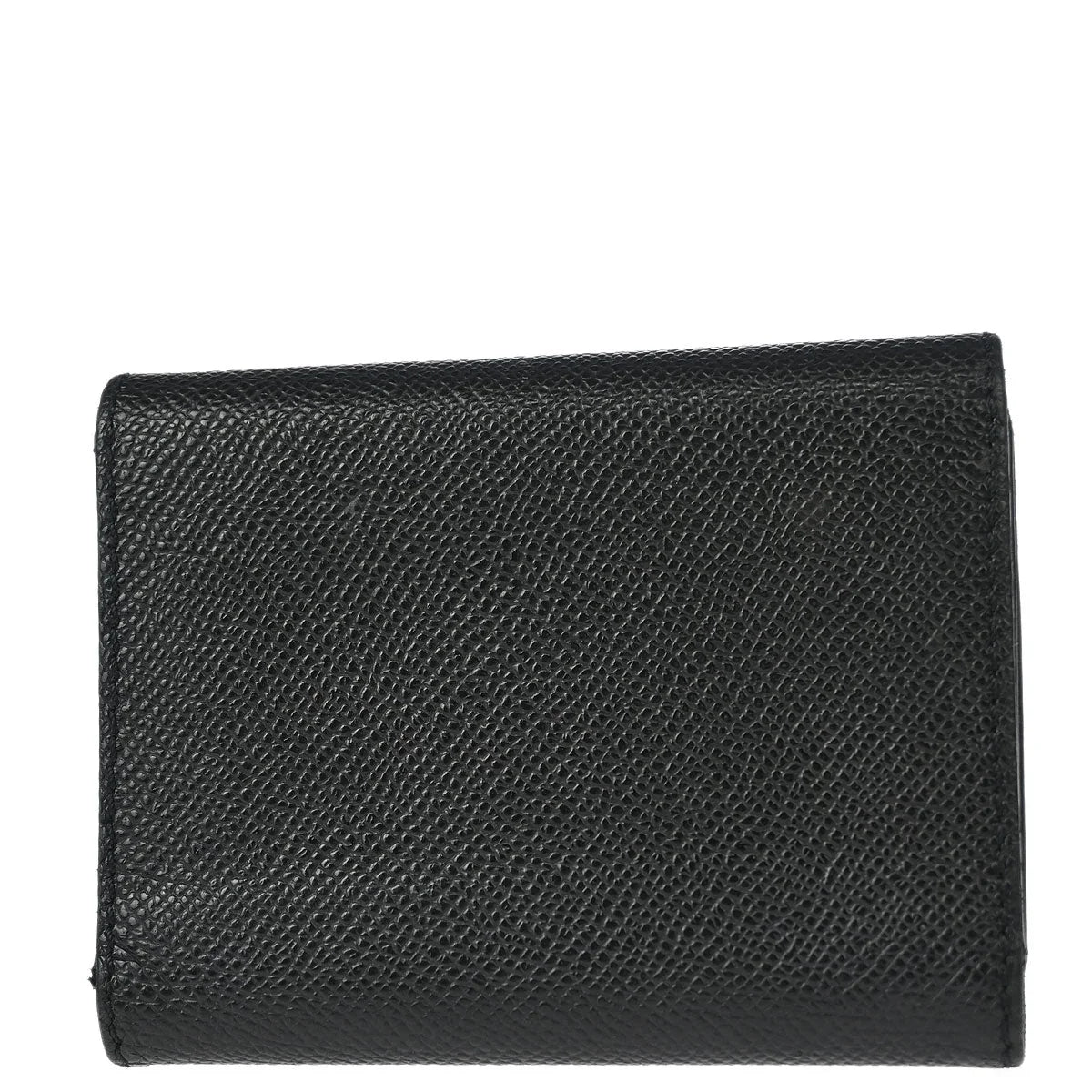 Chanel 1997-1999 Black Caviar Trifold Wallet