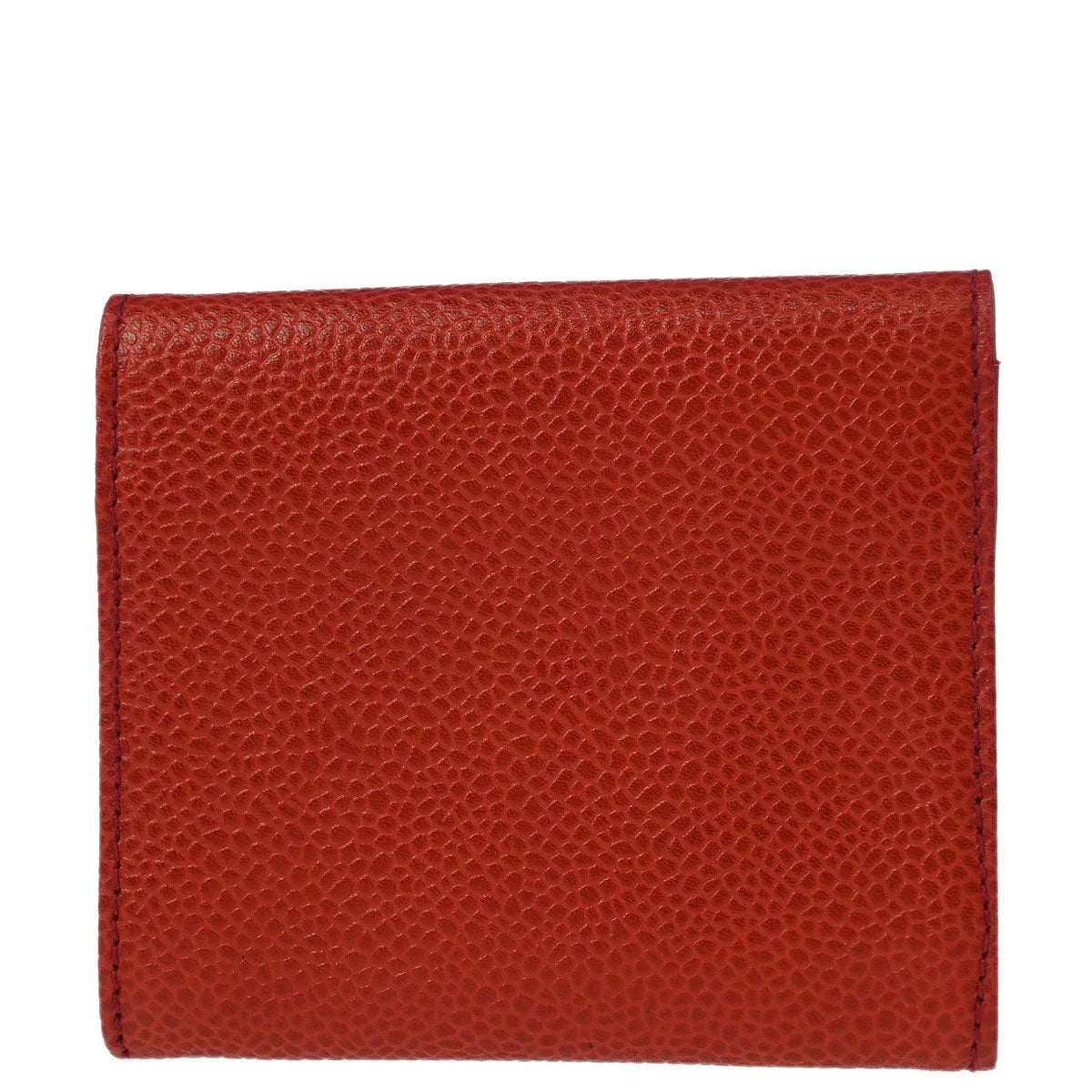 Chanel 1994-1996 Red Caviar Coin Purse Wallet