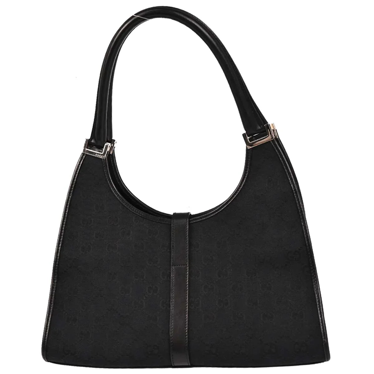 Gucci Black GG Jackie Handbag
