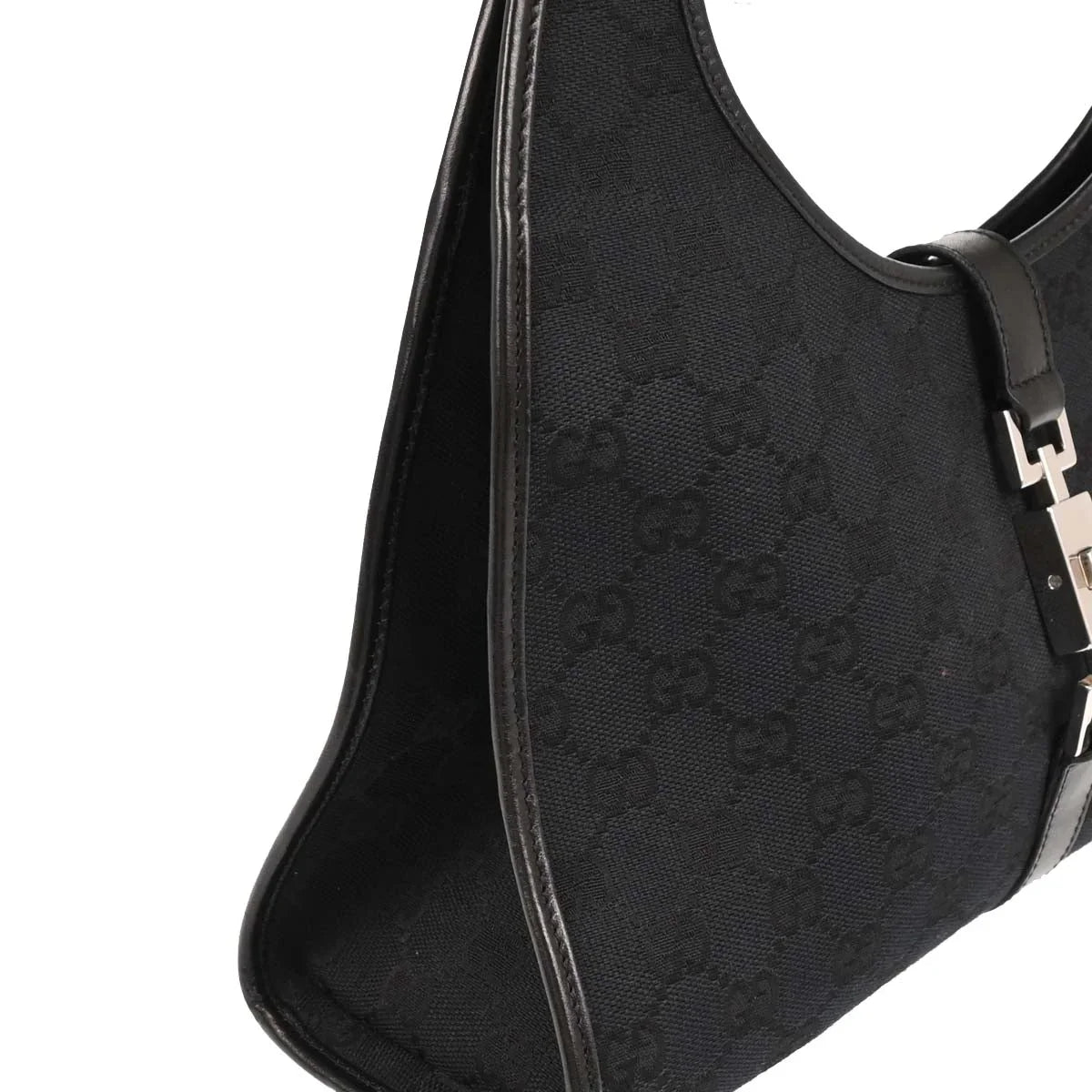Gucci Black GG Jackie Handbag