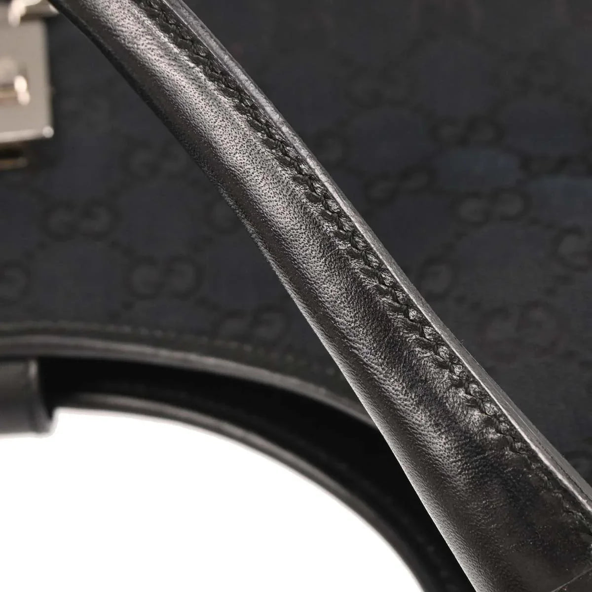 Gucci Black GG Jackie Handbag