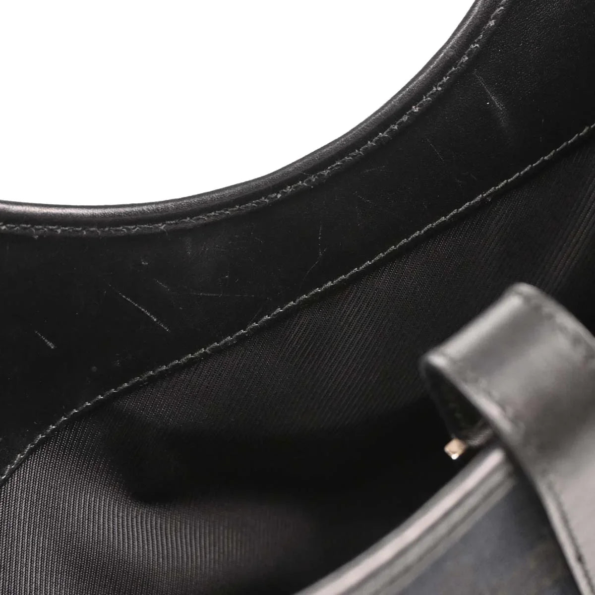 Gucci Black GG Jackie Handbag