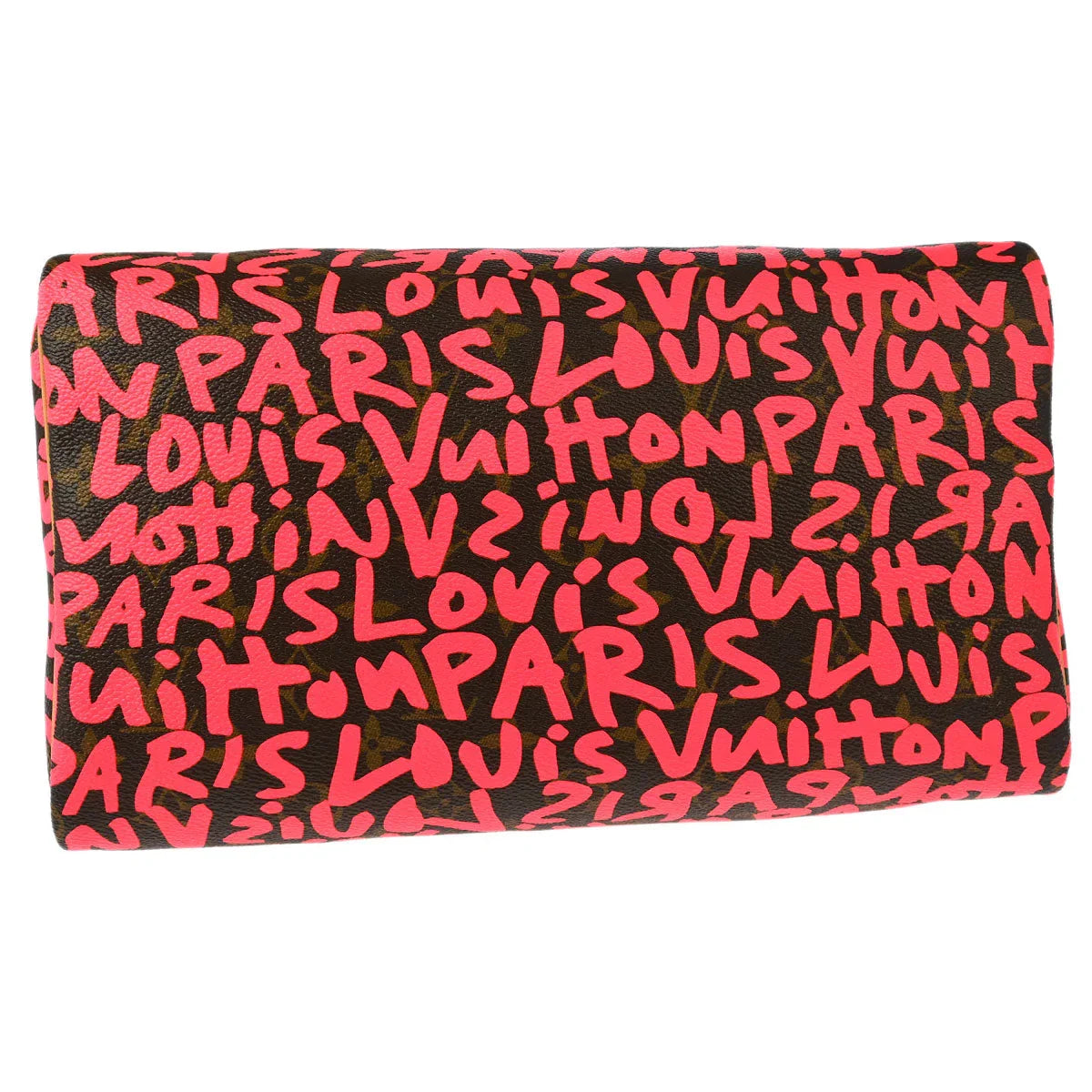 Louis Vuitton 2008 Pink Monogram Graffiti Speedy 30 Handbag M93704