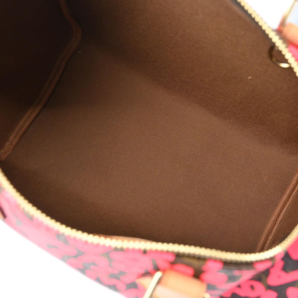 Louis Vuitton 2008 Pink Monogram Graffiti Speedy 30 Handbag M93704
