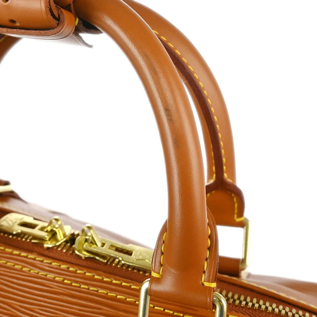 Louis Vuitton 1997 Brown Epi Keepall 50 Travel Handbag M42968