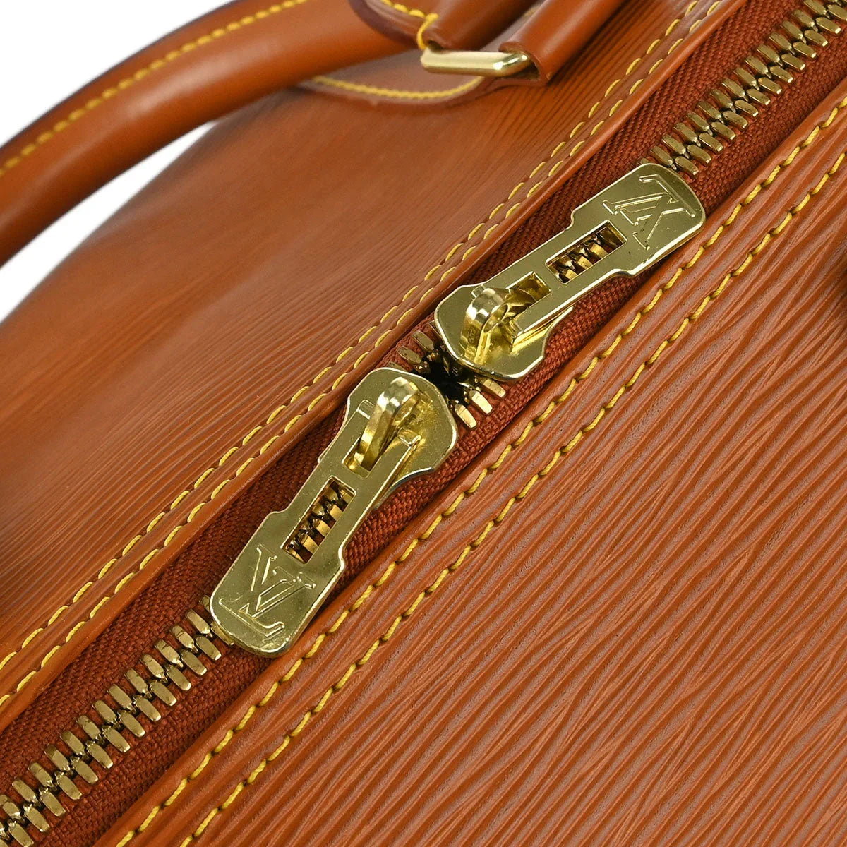 Louis Vuitton 1997 Brown Epi Keepall 50 Travel Handbag M42968