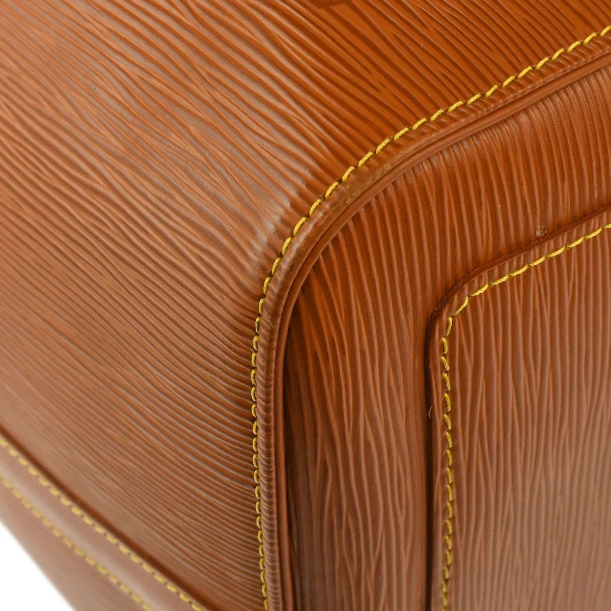 Louis Vuitton 1997 Brown Epi Keepall 50 Travel Handbag M42968