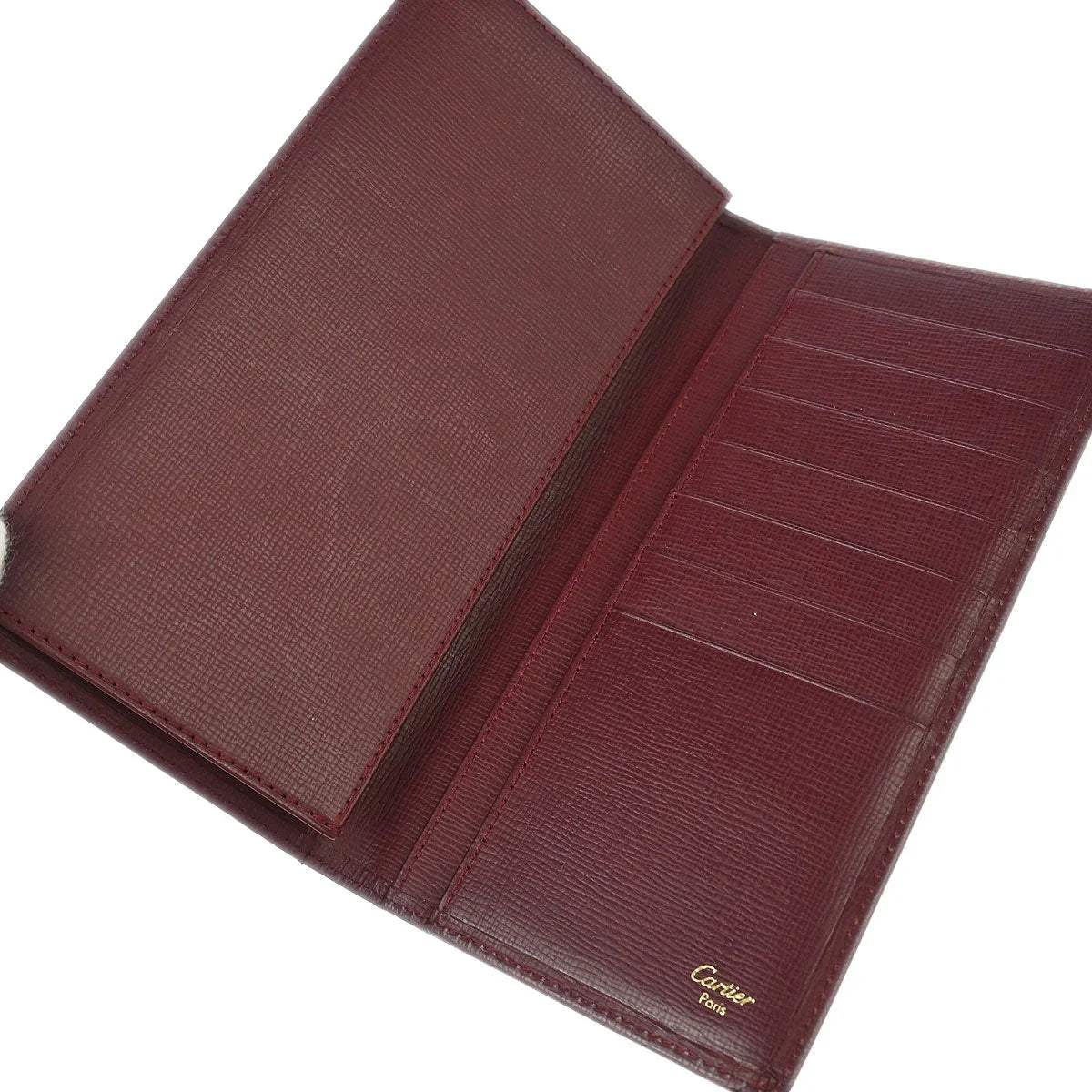 Cartier Must de Cartier Bifold Wallet Bordeaux