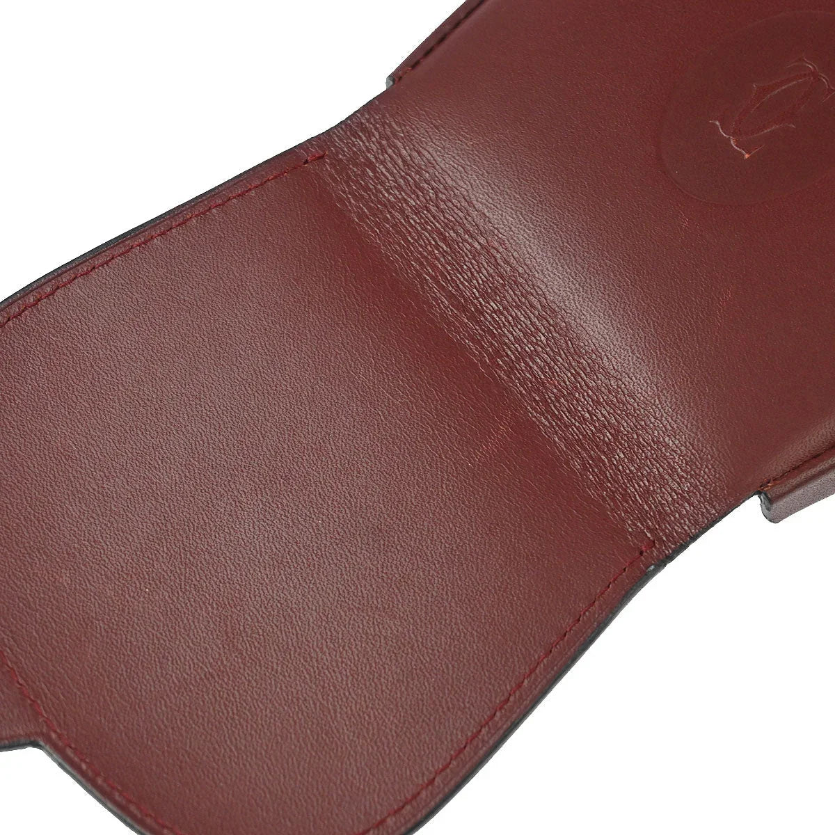 Cartier Must de Cartier Bordeaux Coin Purse Wallet