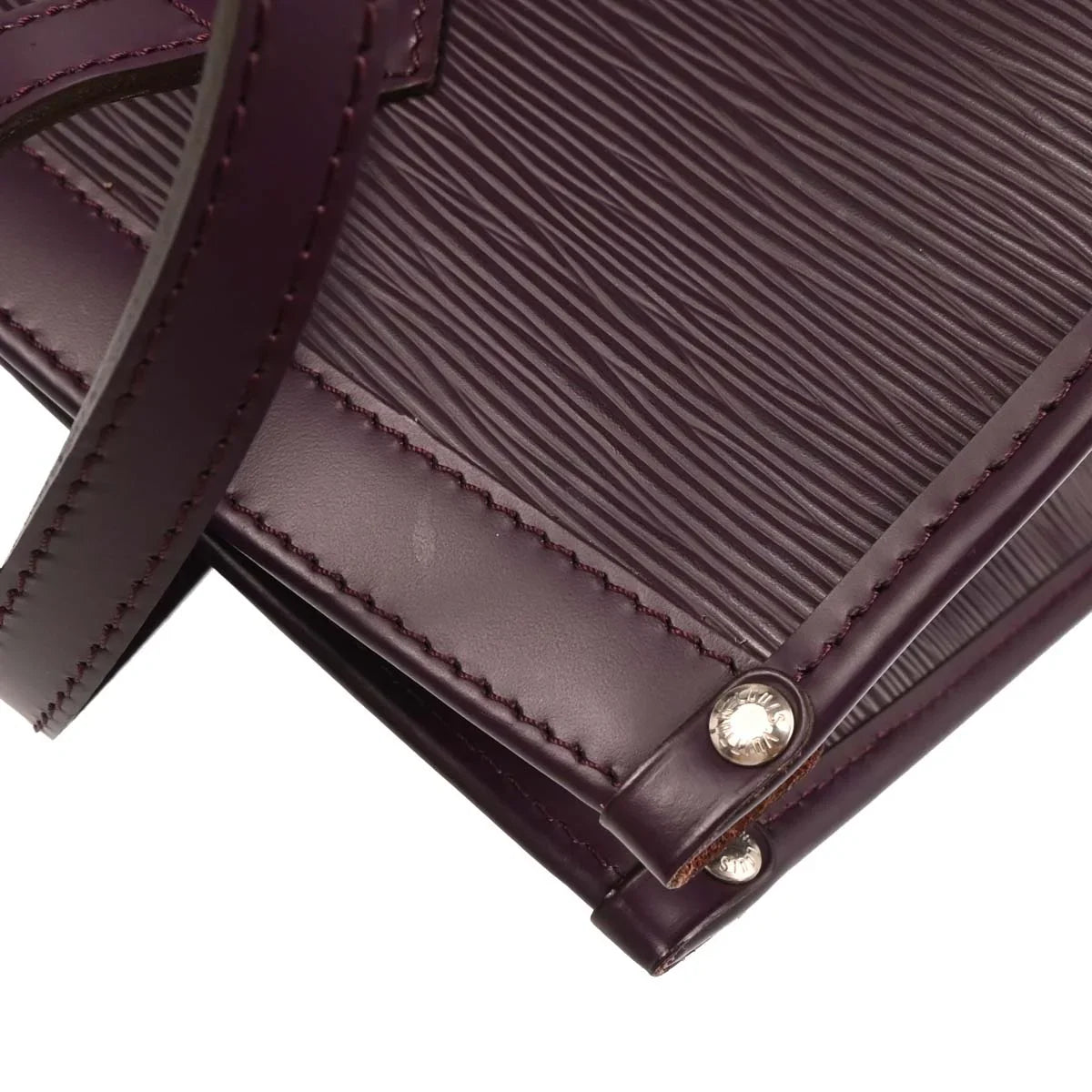 Louis Vuitton 2008 Purple Epi Madeleine PM Shoulder Bag M5933K