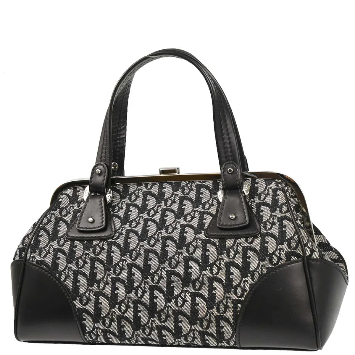 Christian Dior 2005 Black Trotter Handbag