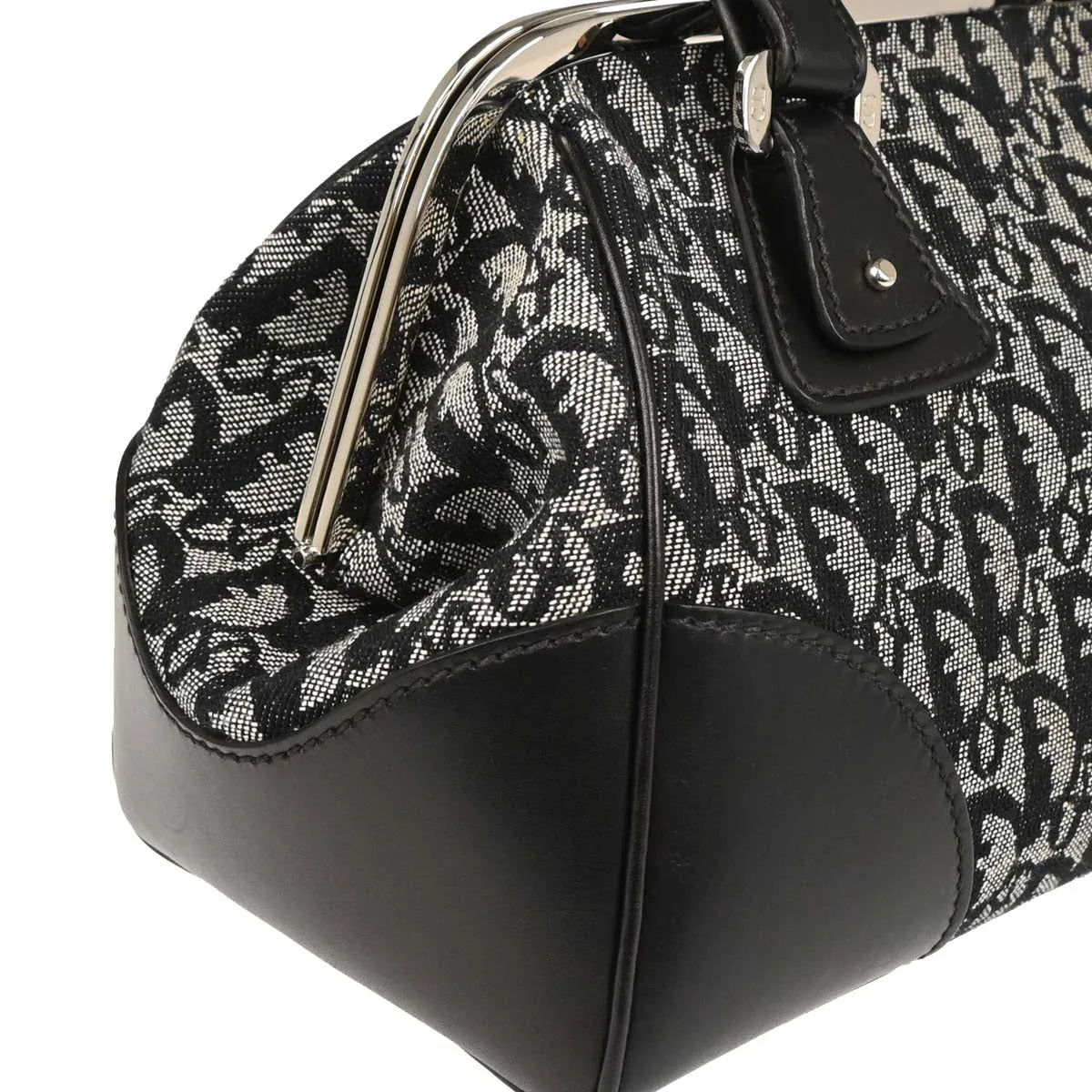 Christian Dior 2005 Black Trotter Handbag