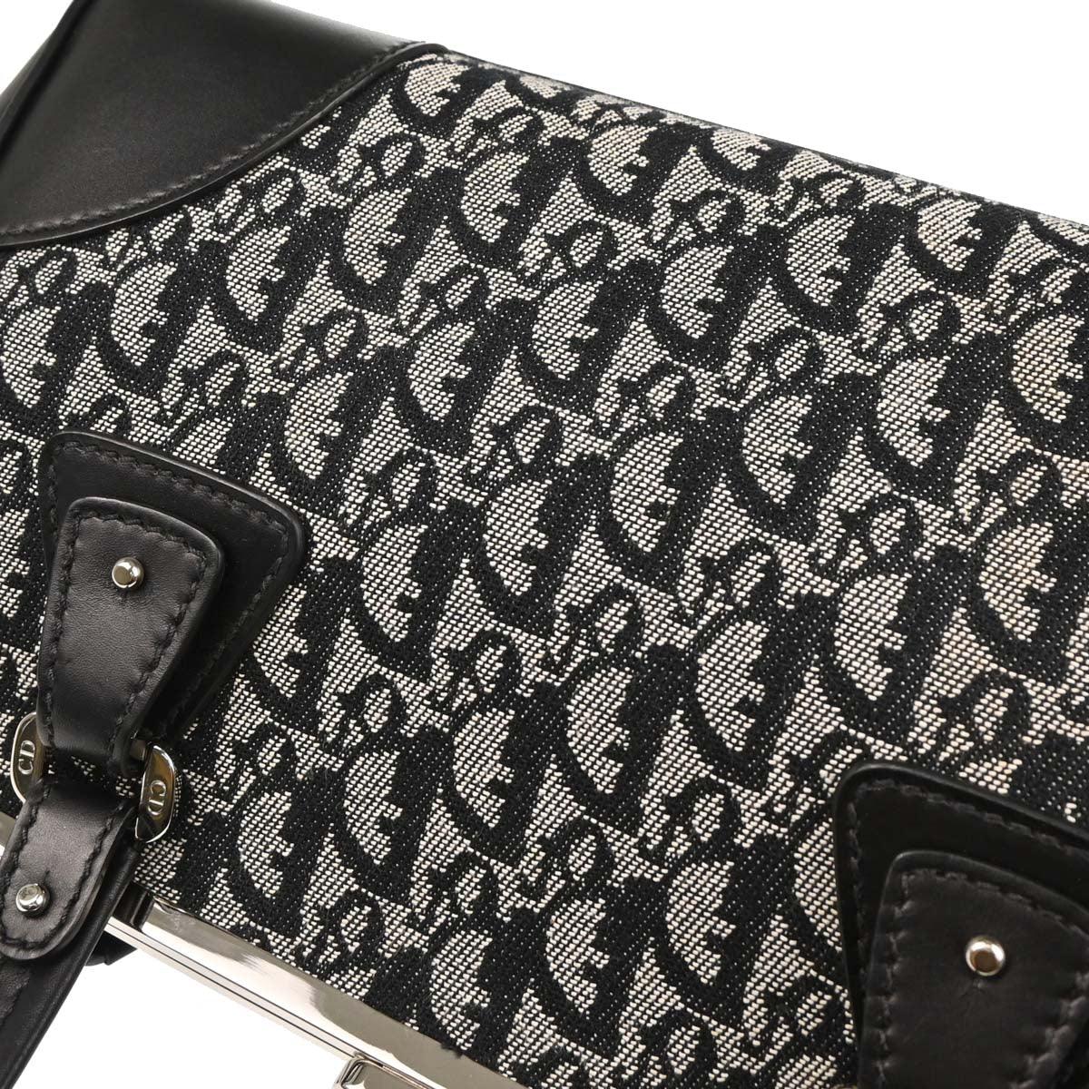 Christian Dior 2005 Black Trotter Handbag