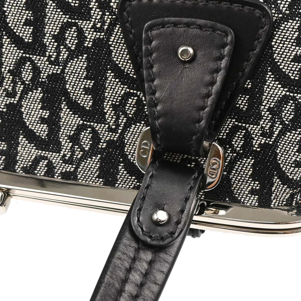 Christian Dior 2005 Black Trotter Handbag