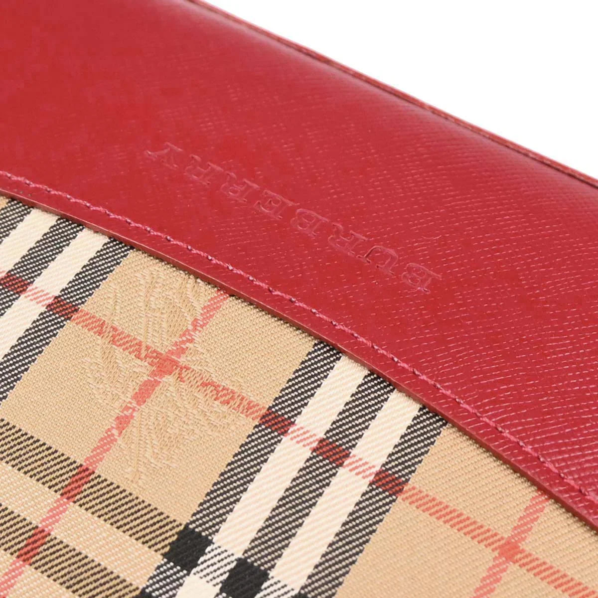 Burberry Beige House Check Tote Handbag