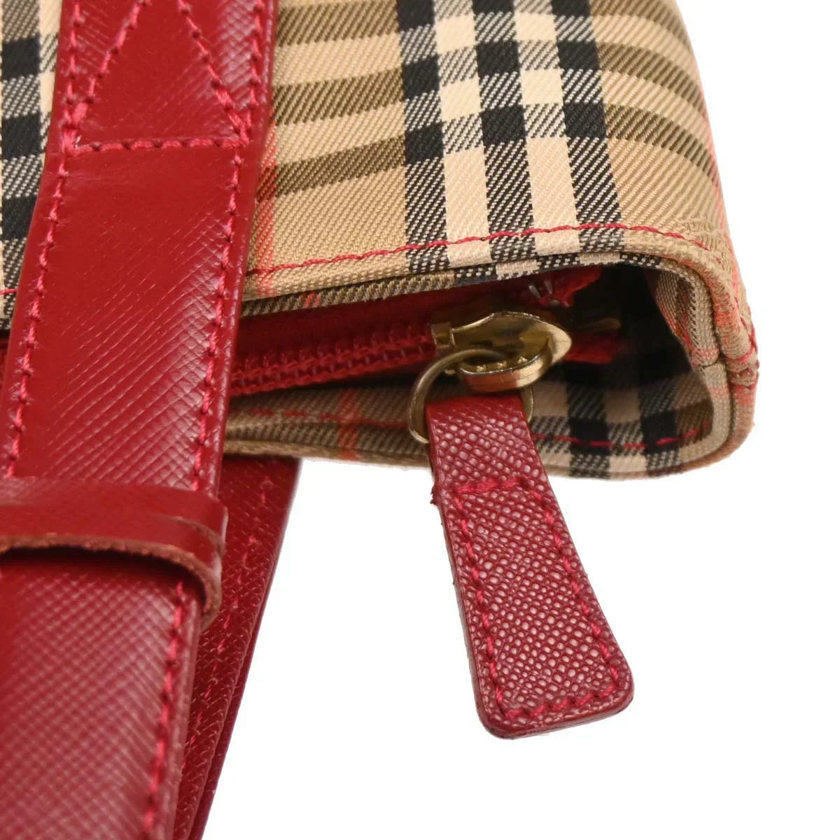 Burberry Beige House Check Tote Handbag