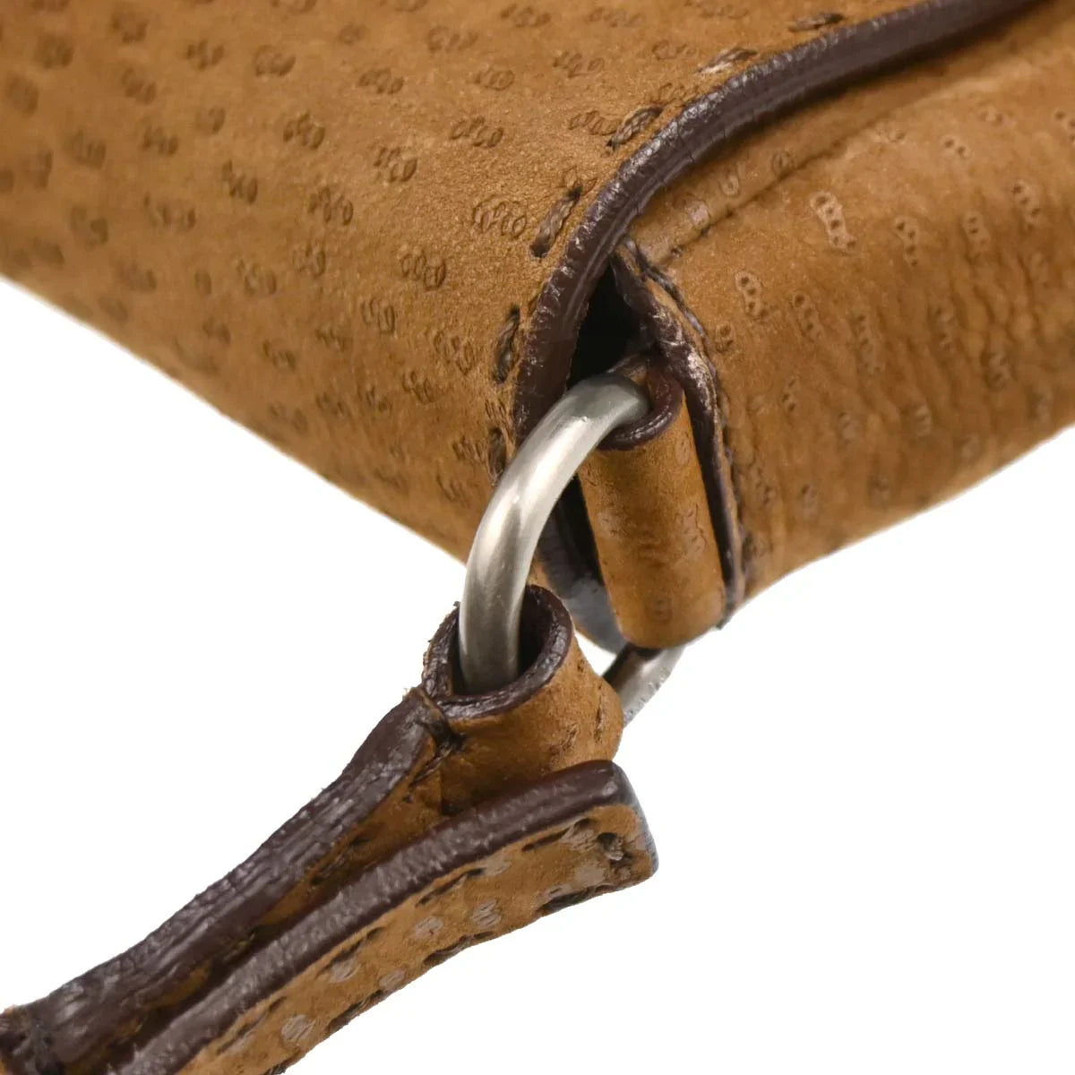 Prada Brown Suede Handbag