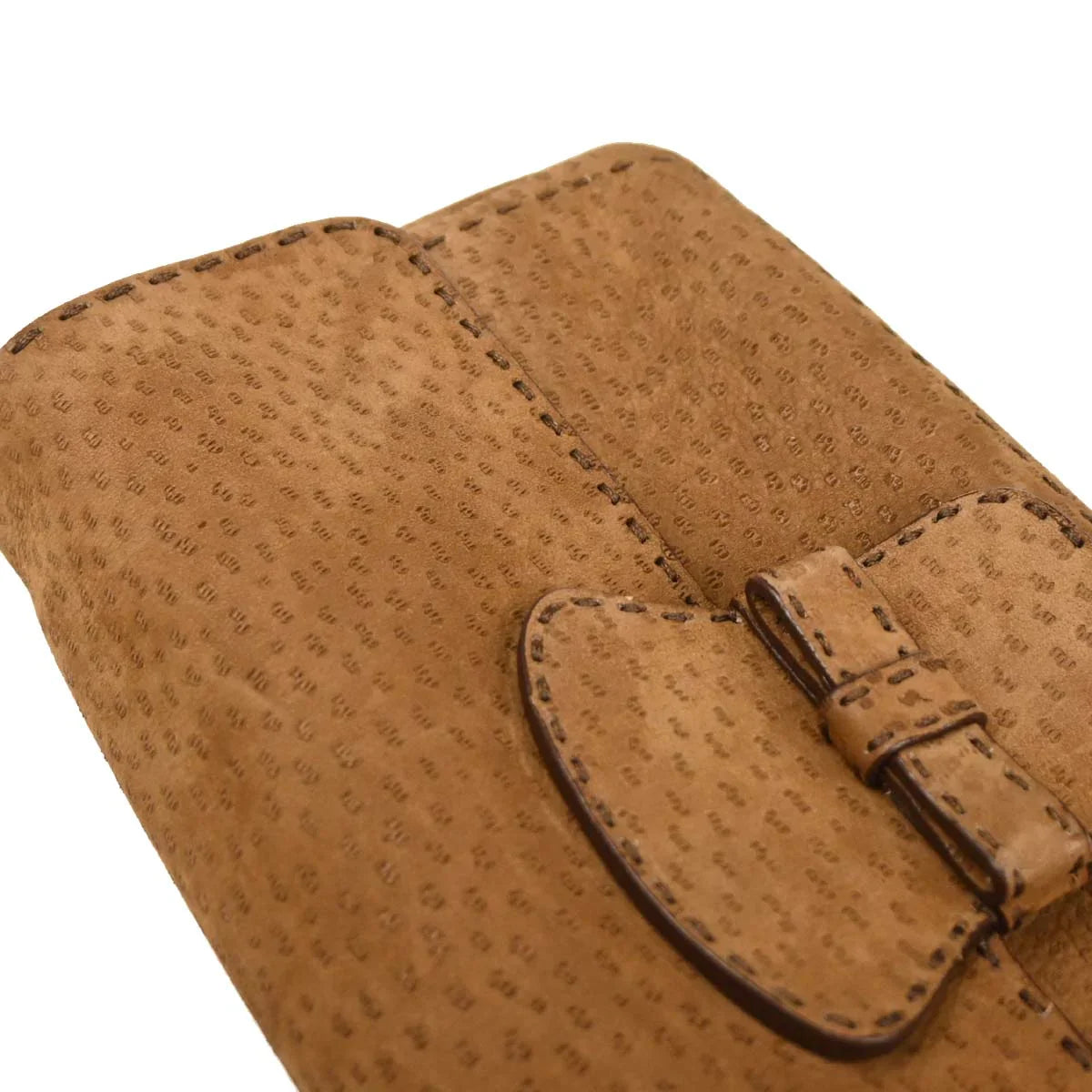 Prada Brown Suede Handbag