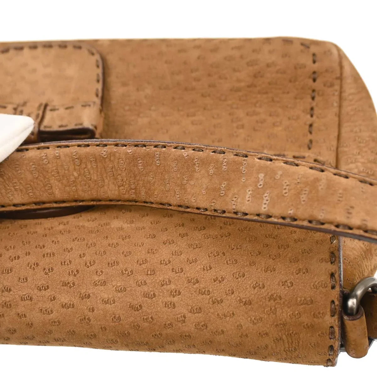 Prada Brown Suede Handbag