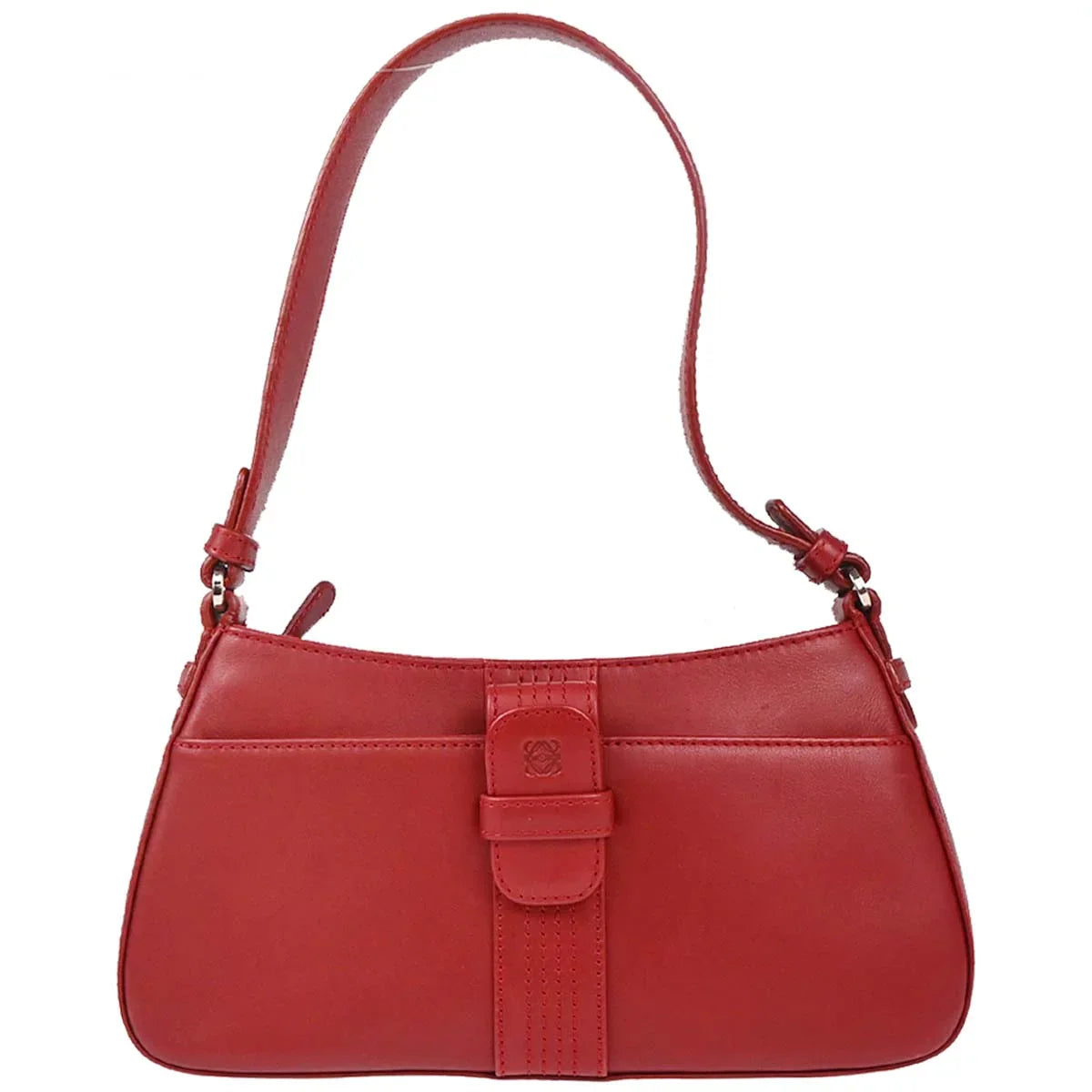 Loewe Red Leather Handbag
