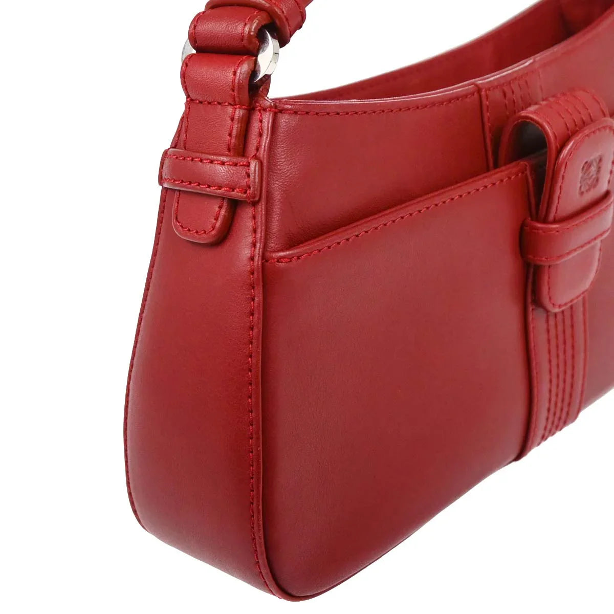 Loewe Red Leather Handbag