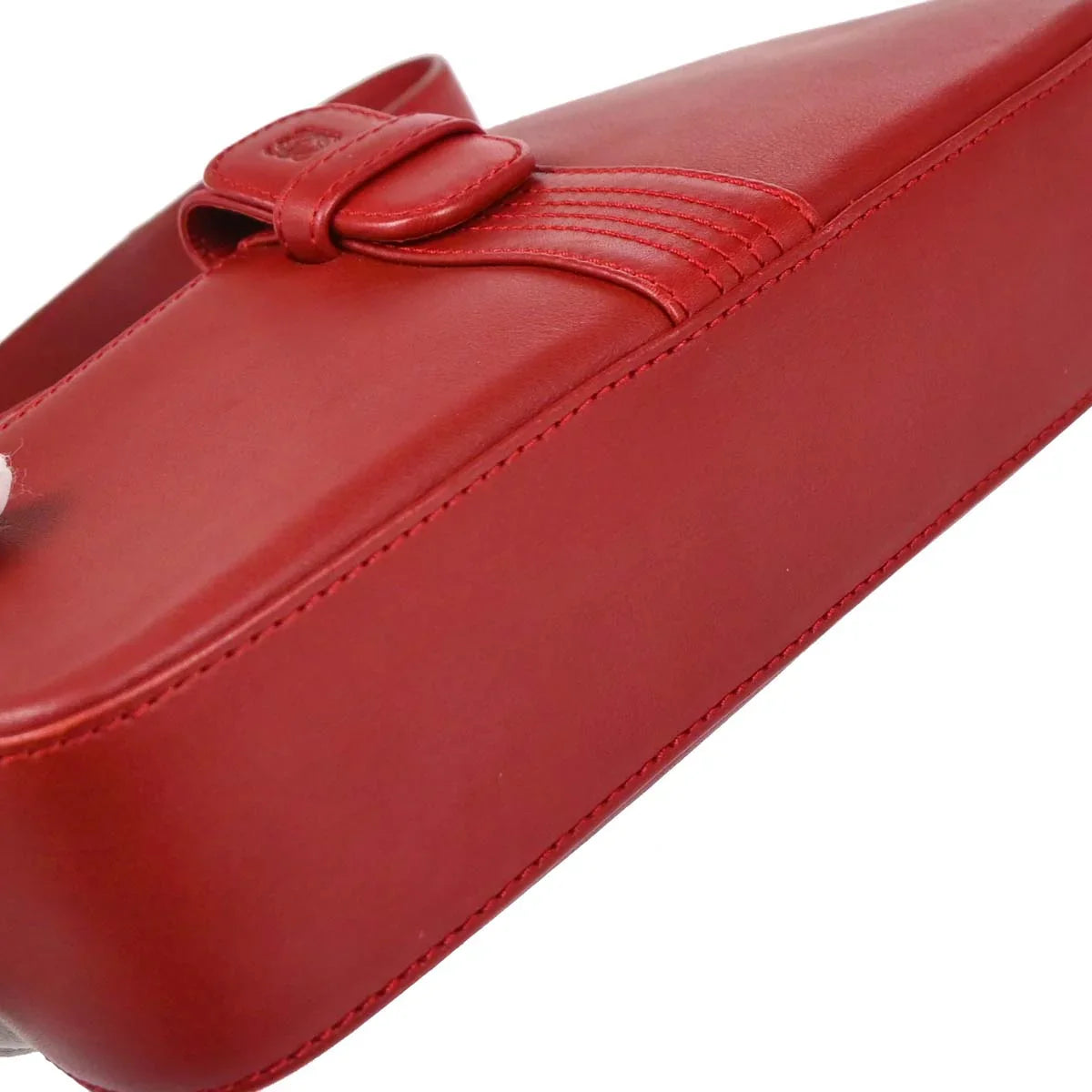 Loewe Red Leather Handbag