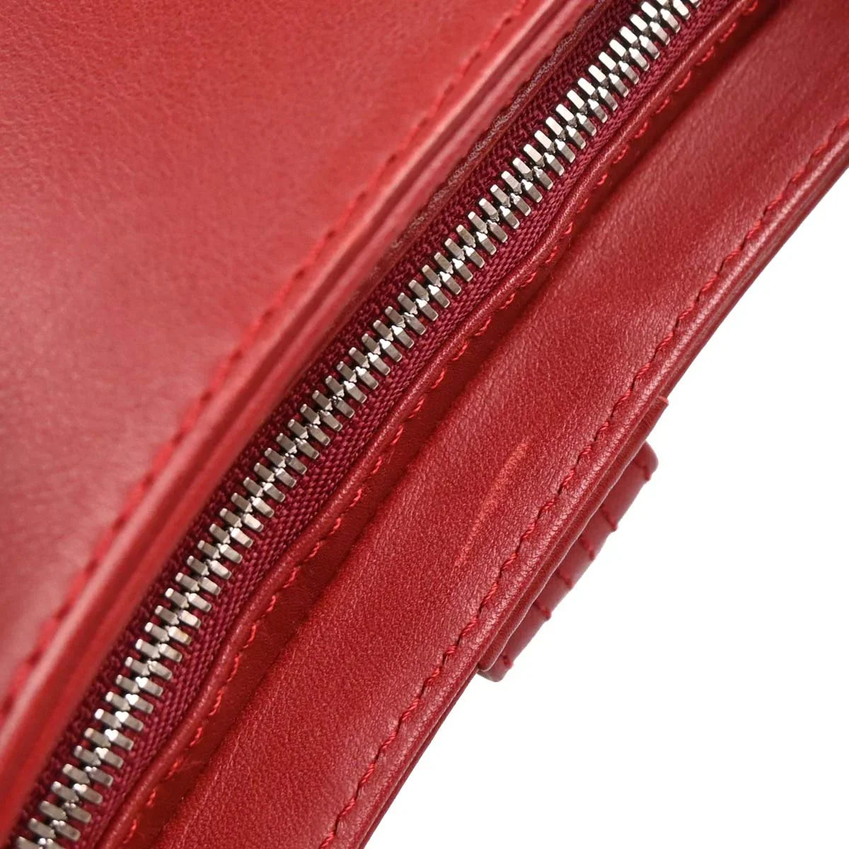 Loewe Red Leather Handbag
