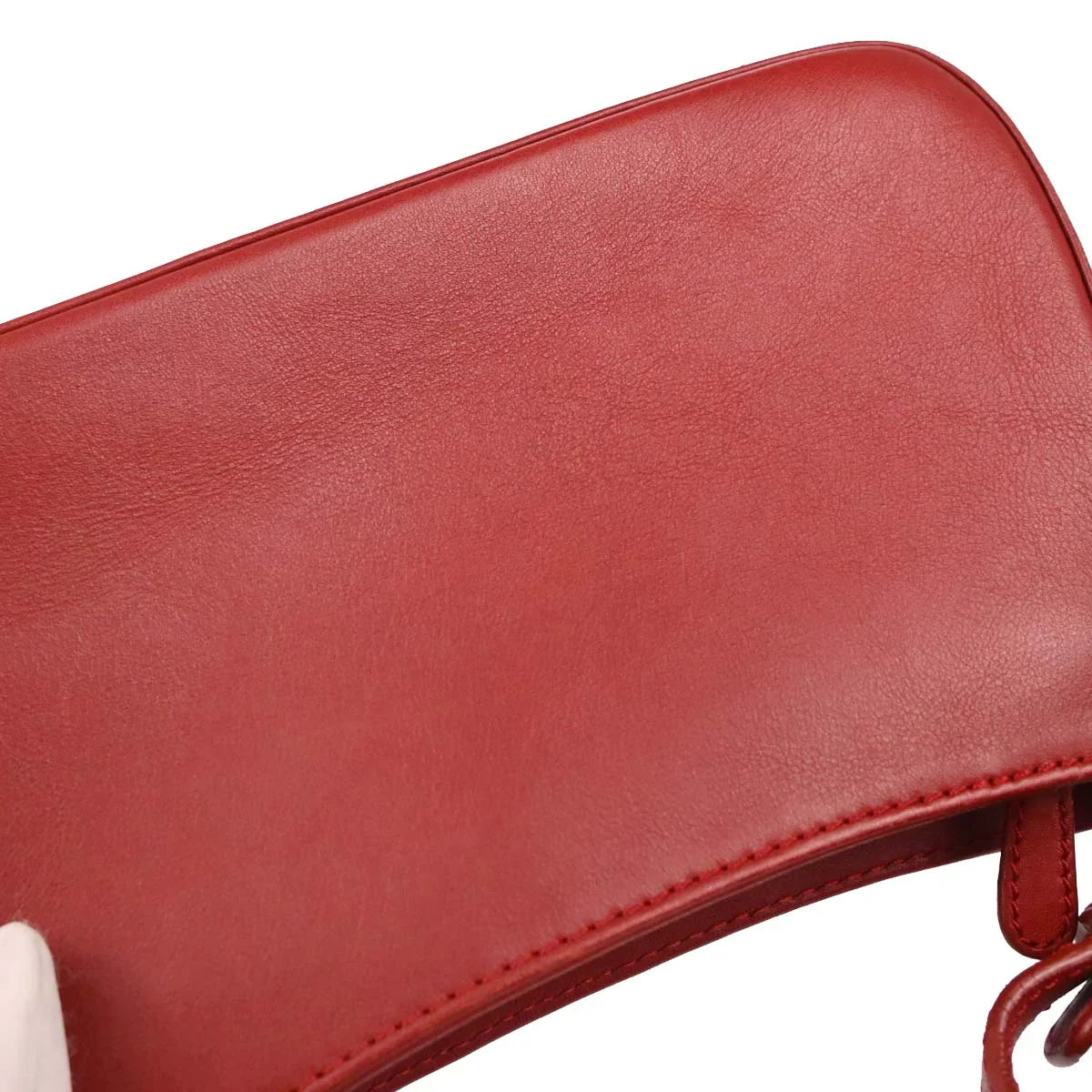 Loewe Red Leather Handbag