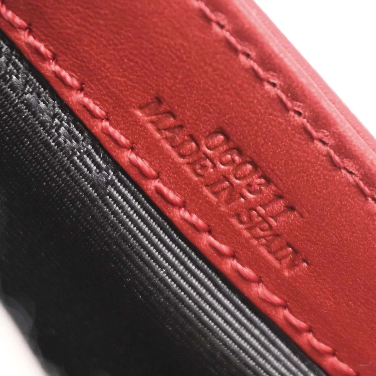 Loewe Red Leather Handbag