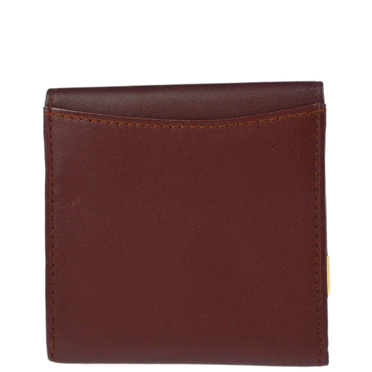 Cartier Coin Purse Wallet Bordeaux