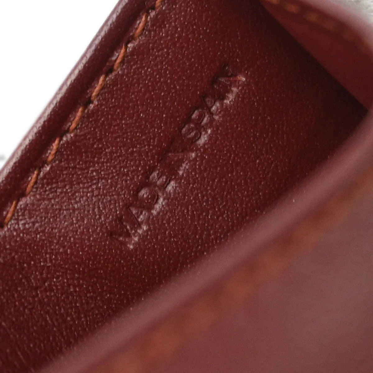 Cartier Coin Purse Wallet Bordeaux