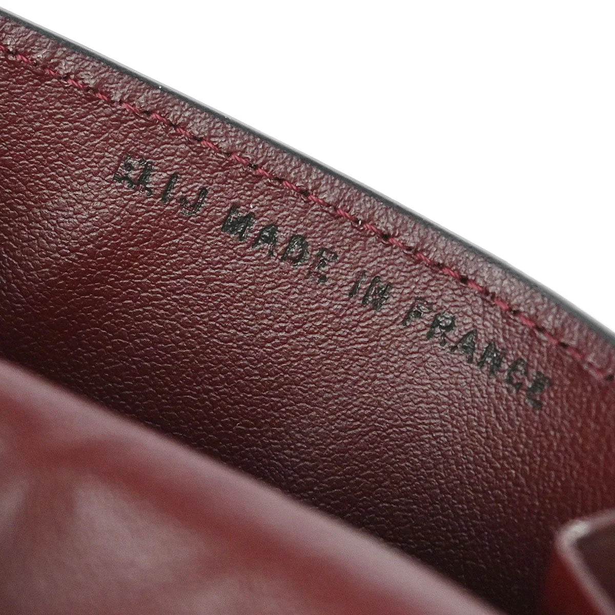 Cartier Black Leather Coin Purse Wallet