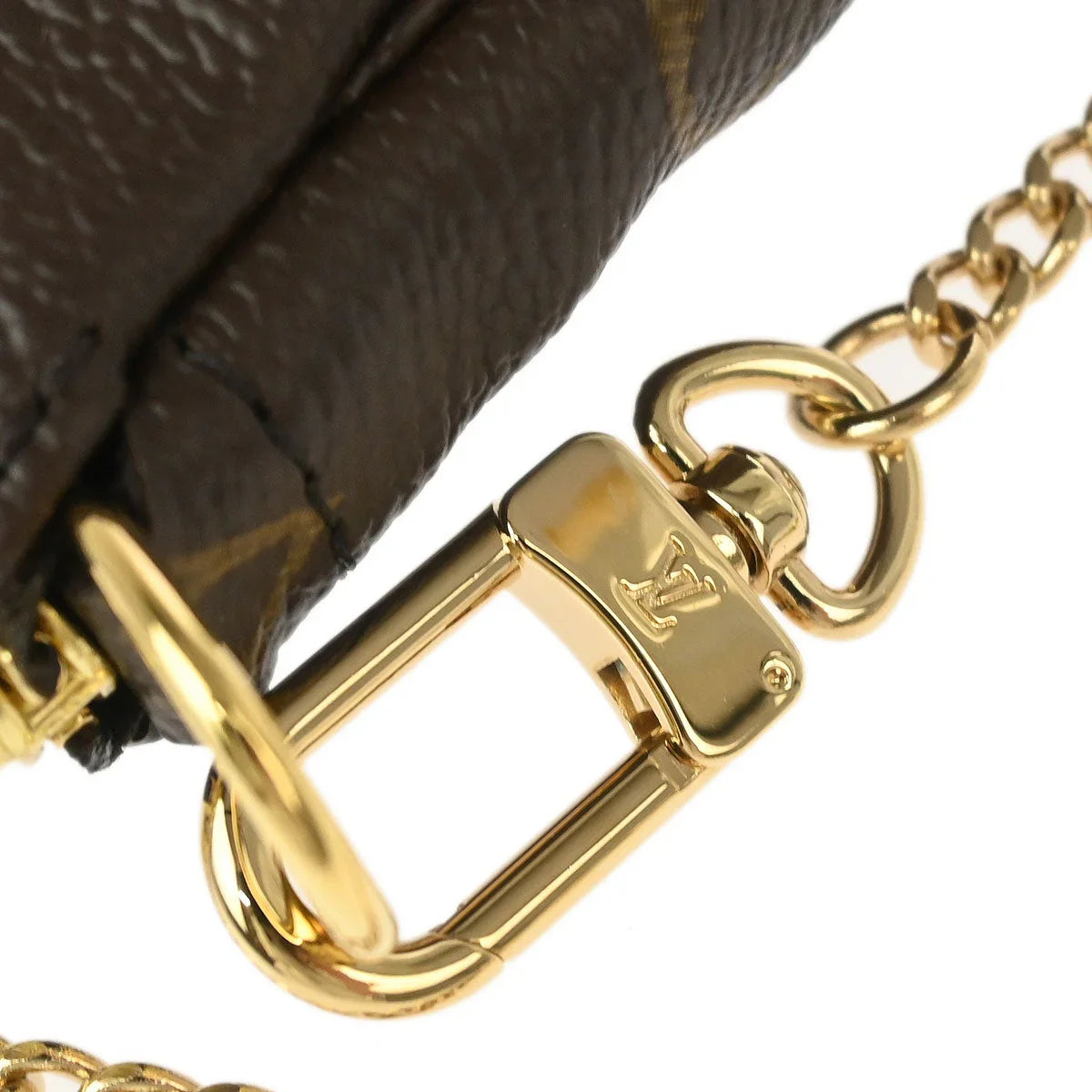 Louis Vuitton Monogram Mini Pochette Accessoires Handbag M58009