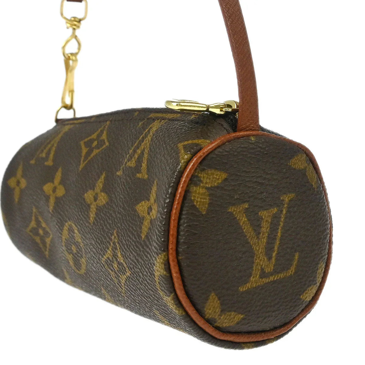 Louis Vuitton Monogram Papillon Attached Pouch Bag