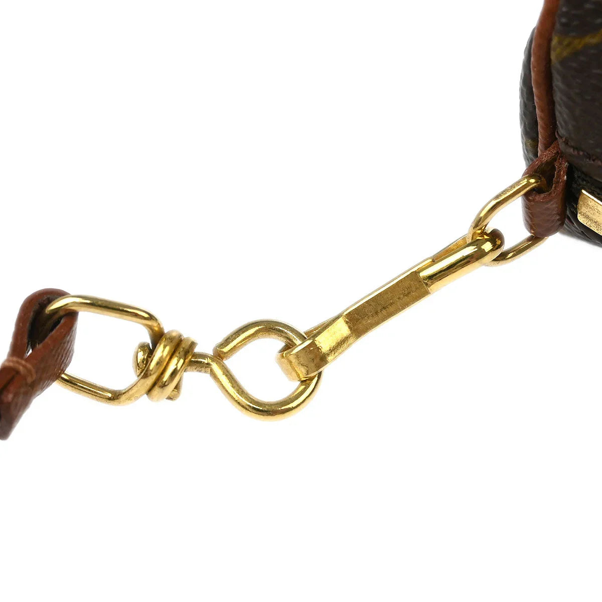 Louis Vuitton Monogram Papillon Attached Pouch Bag