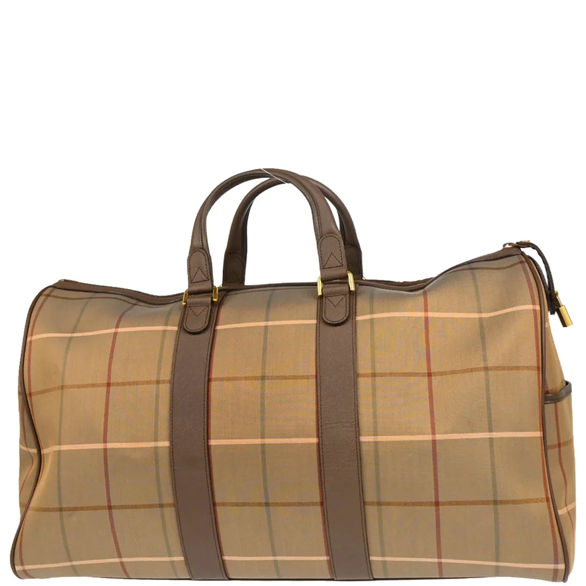 Burberrys Beige Duffle Handbag