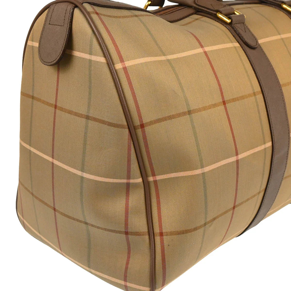 Burberrys Beige Duffle Handbag