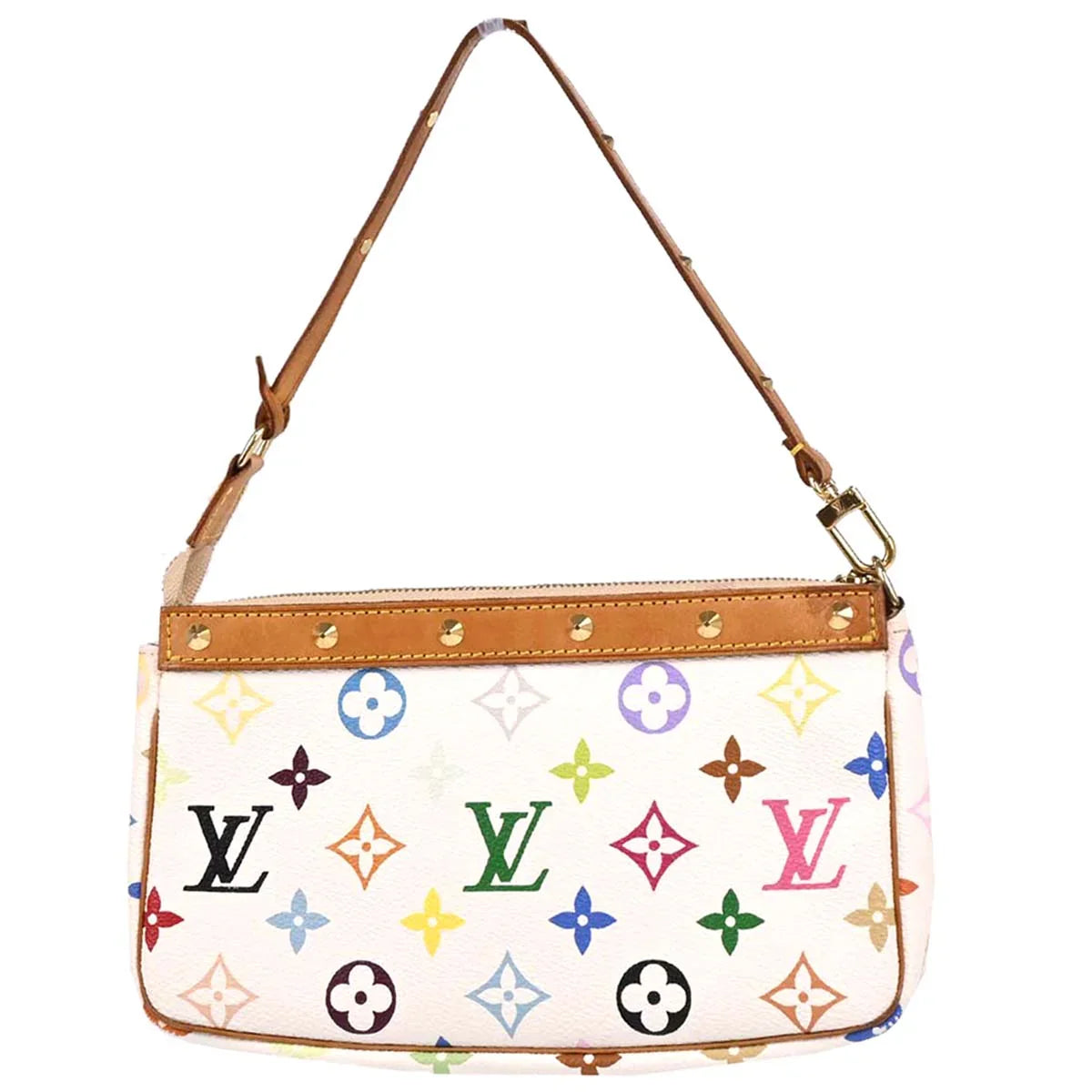 Louis Vuitton 2004 Multicolor Pochette Accessoires Handbag M92649